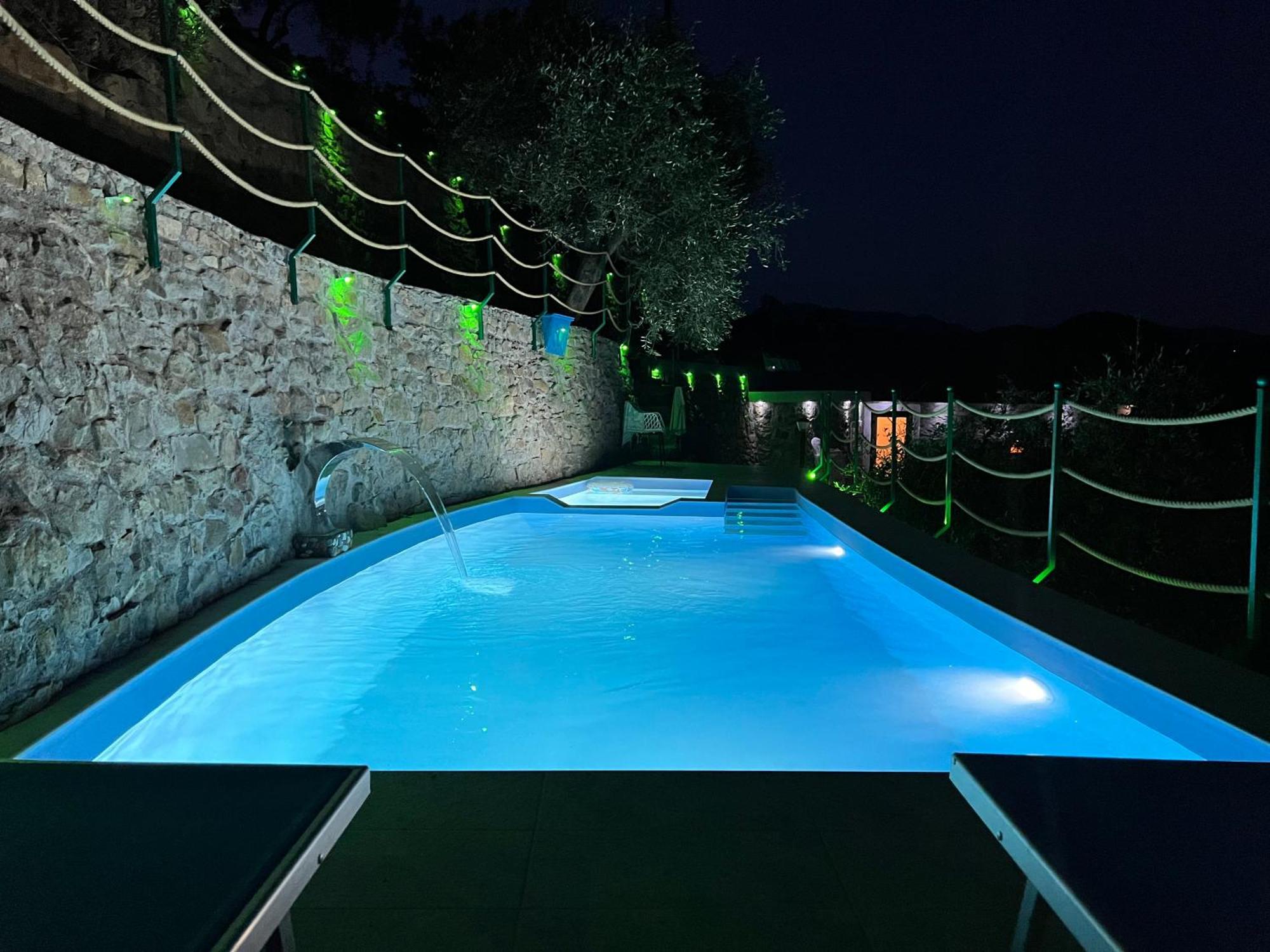 Villa Di Campagna Con Vista Mare 5 Camere Da Letto Pampara Dış mekan fotoğraf
