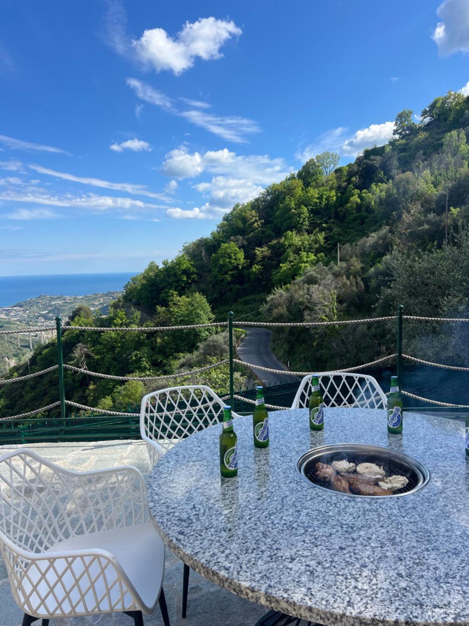 Villa Di Campagna Con Vista Mare 5 Camere Da Letto Pampara Dış mekan fotoğraf